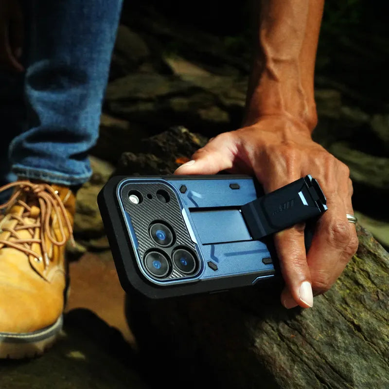 UB PRO Series iPhone 17 Pro Max Camera Control Button Phone Case - Azure02