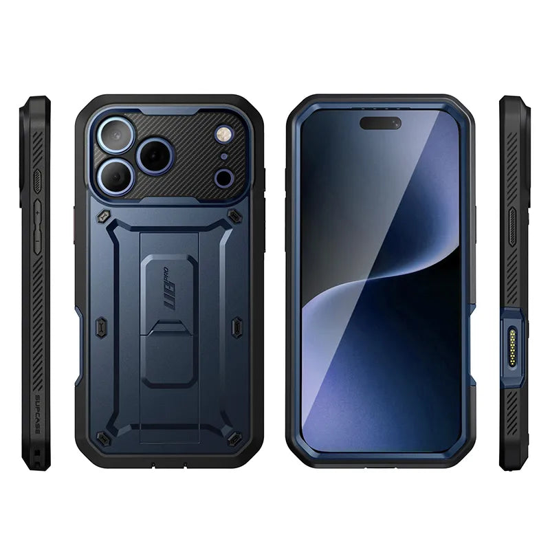 UB PRO Series iPhone 17 Pro Max Camera Control Button Phone Case - Azure02