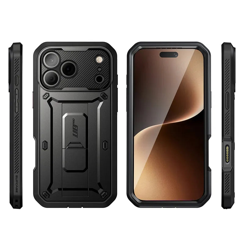 UB PRO Series iPhone 17 Pro Max Camera Control Button Phone Case - Black03