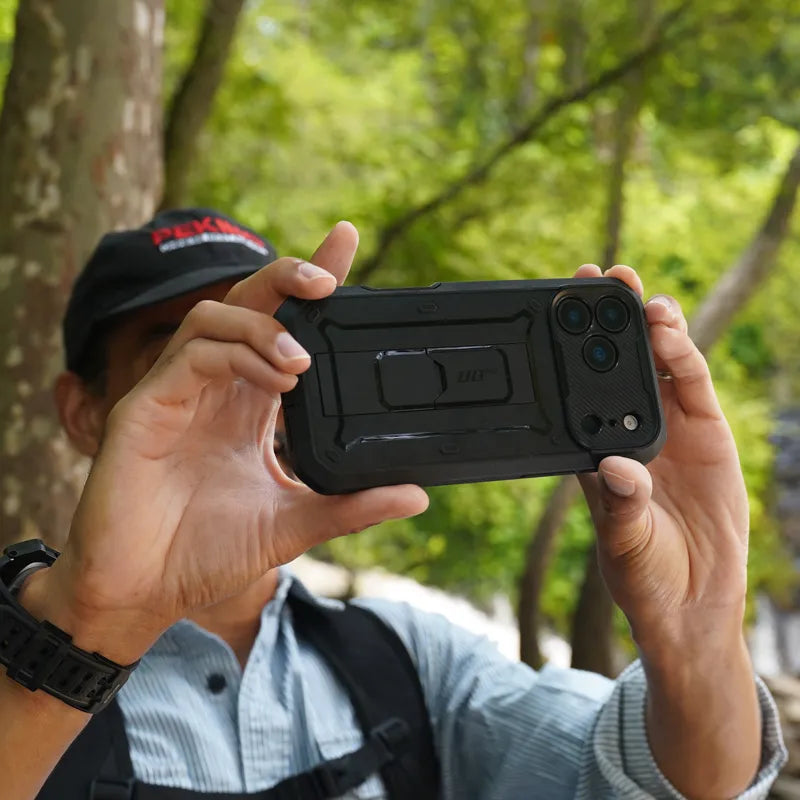 UB PRO Series iPhone 17 Pro Max Camera Control Button Phone Case - Black03